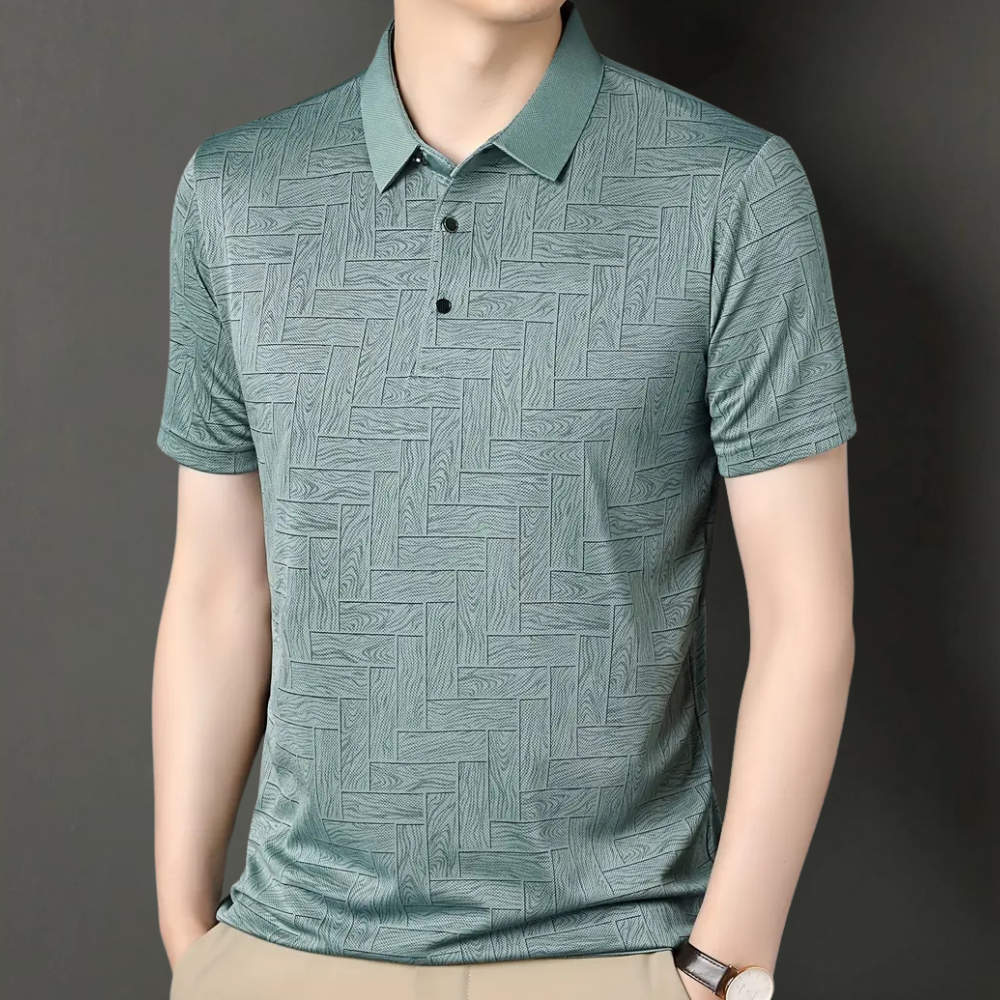Casual Men's T-Shirt - Noah-Green-S-Nora Luxe