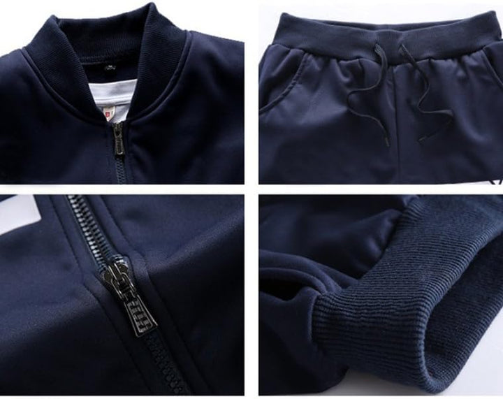 Casual Men's Tracksuit - Noah-Black-S-Nora Luxe