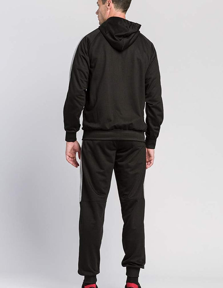 Casual Men's Tracksuit - Noah-Black-S-Nora Luxe