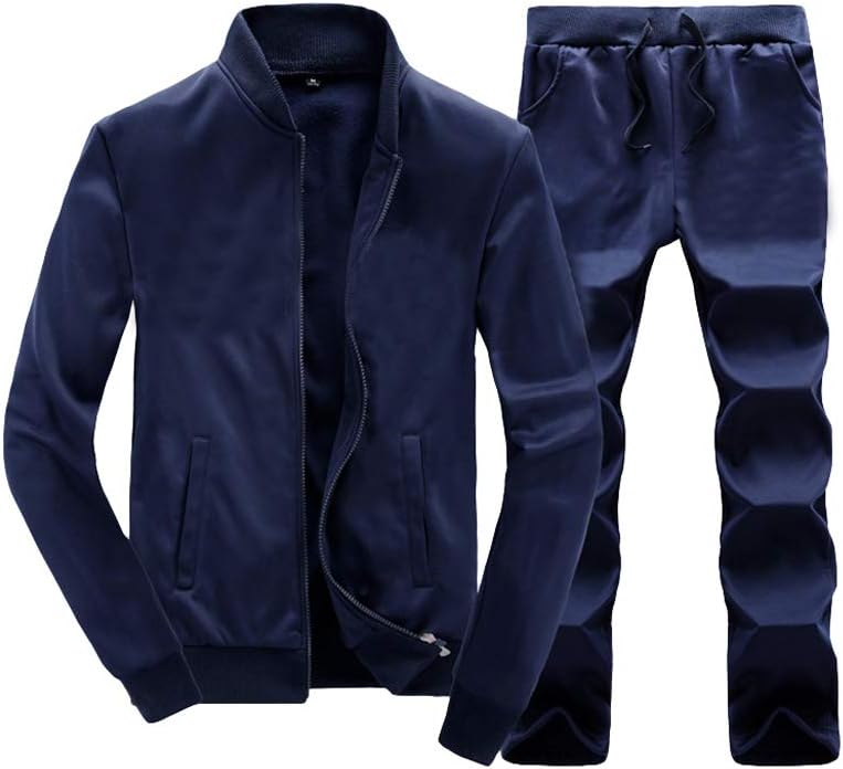 Casual Men's Tracksuit - Noah-Blue-S-Nora Luxe