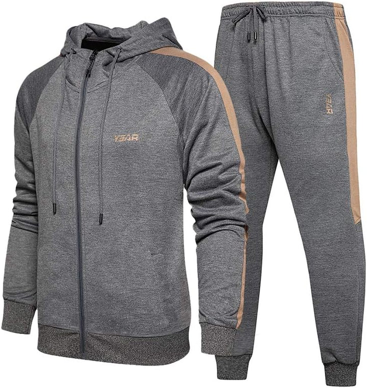 Casual Men's Tracksuit - Noah-Gray 2-S-Nora Luxe