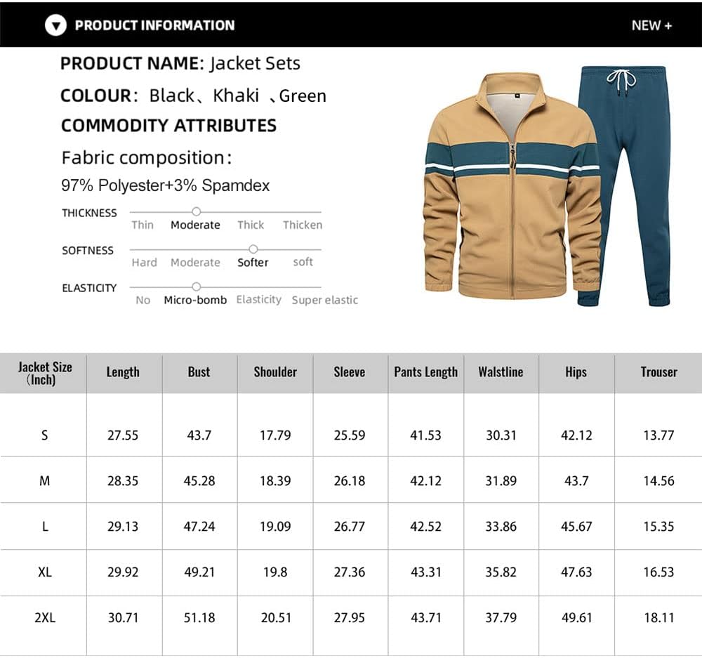 Casual Men's Tracksuit - Ryan-Black-S-Nora Luxe