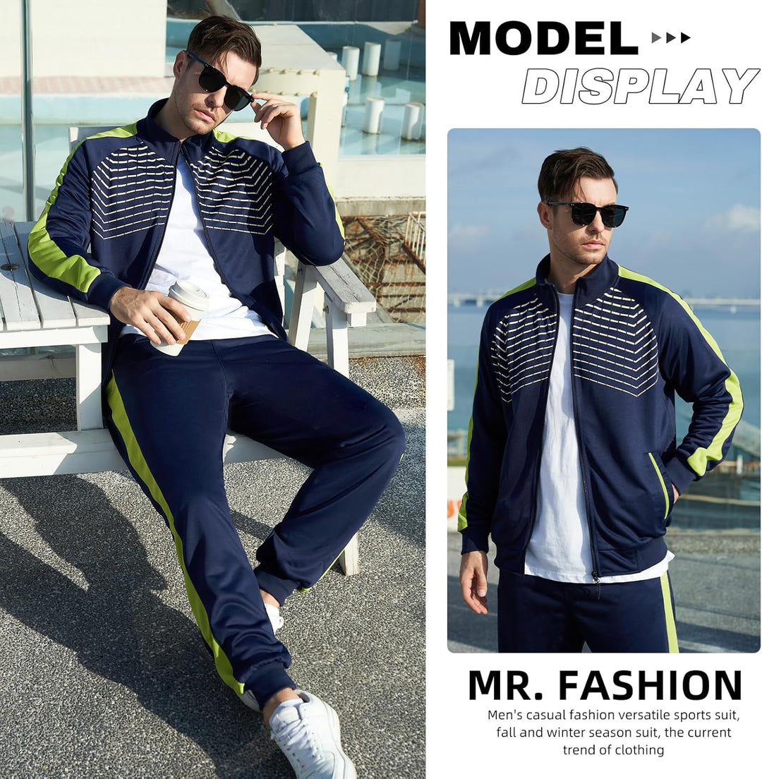 Casual Men's Tracksuit - Ryan-Black-S-Nora Luxe