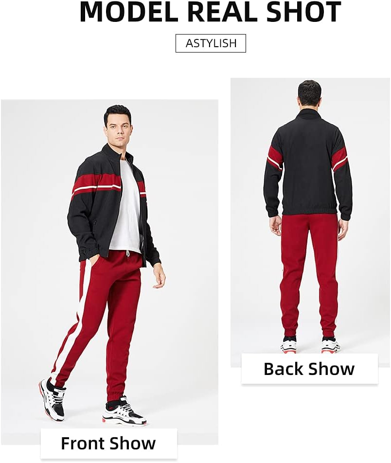 Casual Men's Tracksuit - Ryan-Black-S-Nora Luxe