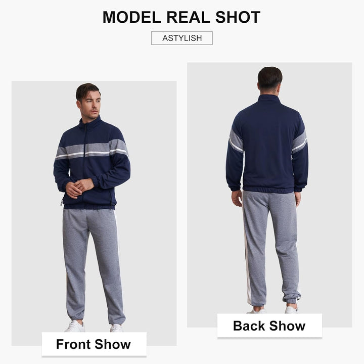 Casual Men's Tracksuit - Ryan-Black-S-Nora Luxe
