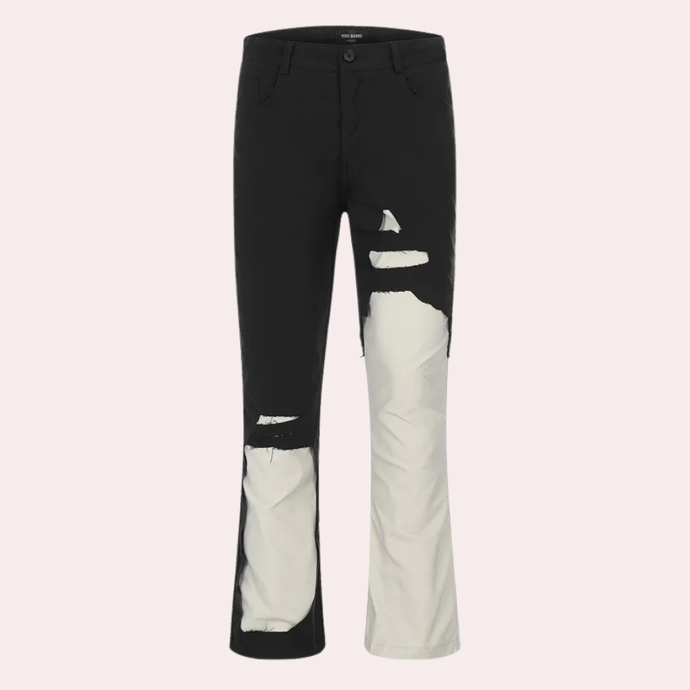 Casual Men's Trousers with Timeless Appeal - Noah-36-Nora Luxe
