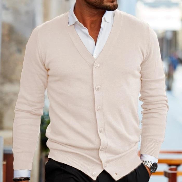 Casual Mens Vest - Orion-Dark red-S-Nora Luxe