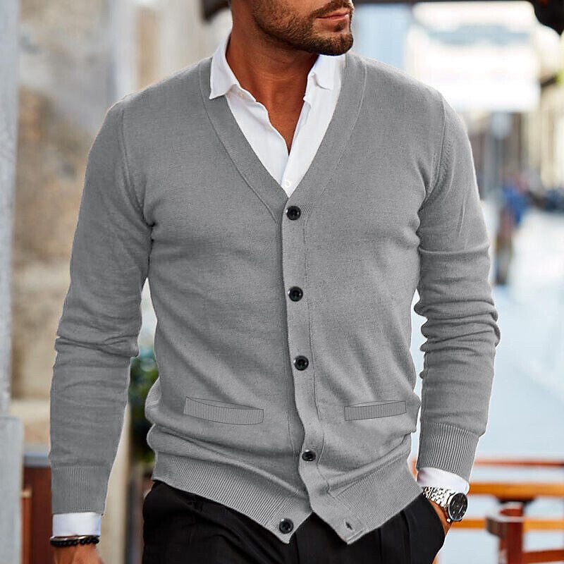 Casual Mens Vest - Orion-Dark red-S-Nora Luxe