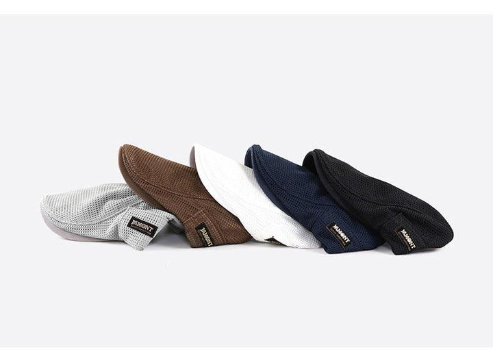 Casual Mesh Beret for Men - AirFlow-White-Nora Luxe
