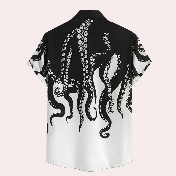 Casual Printed Shirt for Men - Luca-S-Nora Luxe