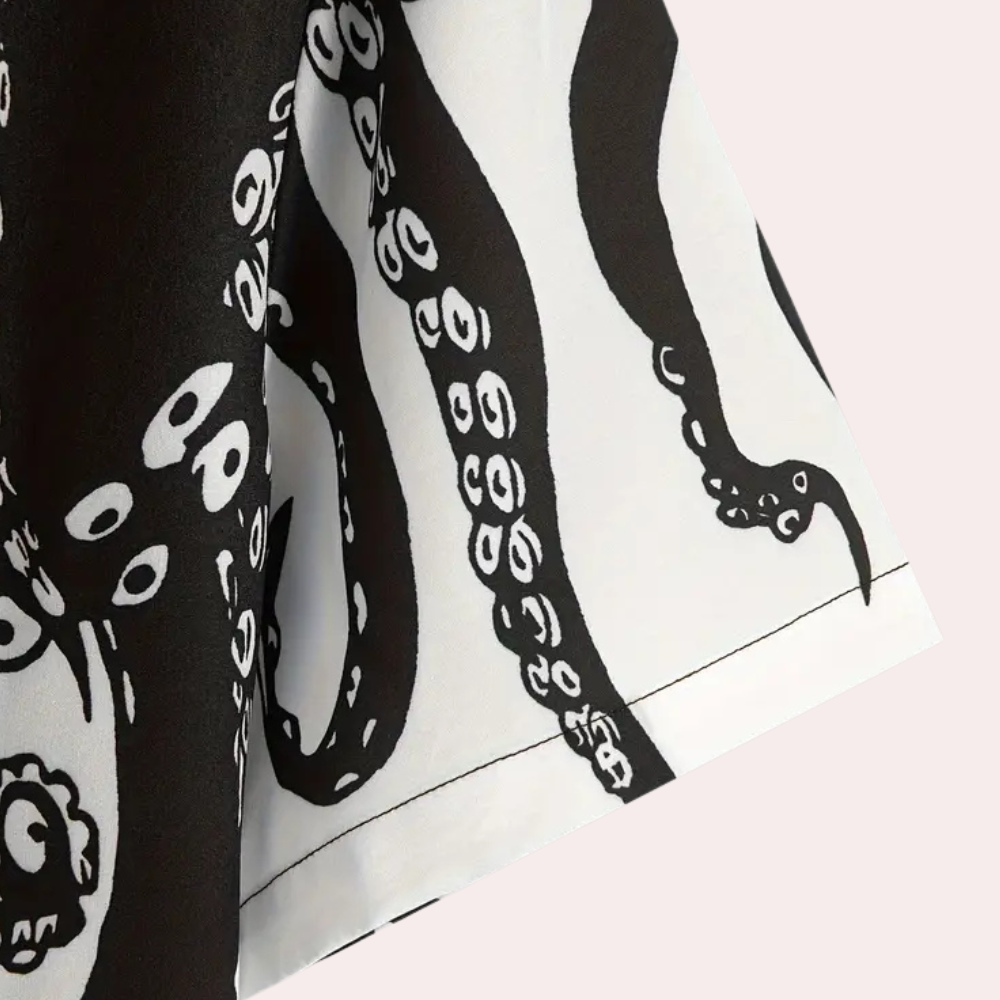 Casual Printed Shirt for Men - Luca-S-Nora Luxe