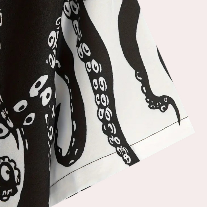 Casual Printed Shirt for Men - Luca-S-Nora Luxe