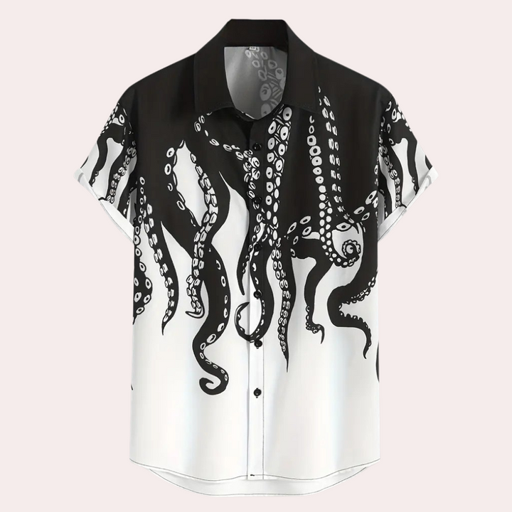 Casual Printed Shirt for Men - Luca-S-Nora Luxe