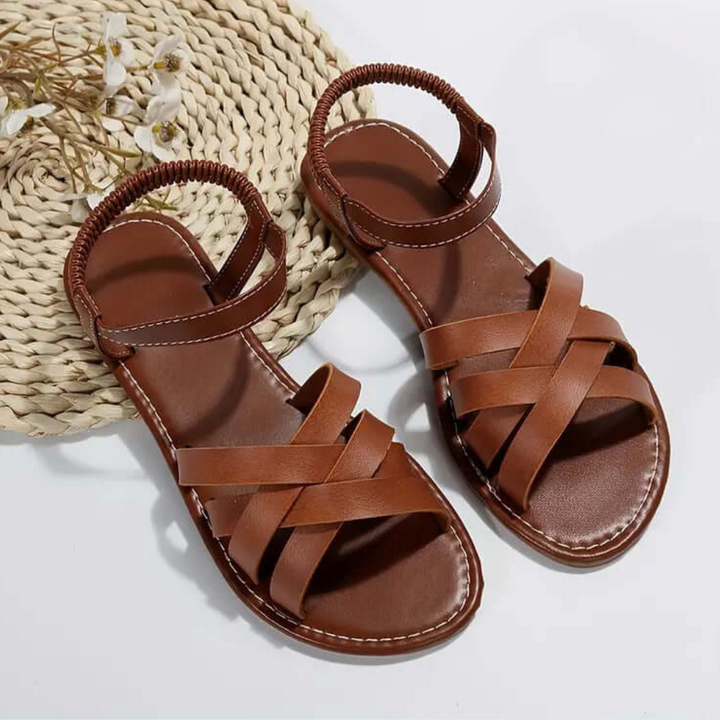 Casual Sandals for Women - Lina-White-4.5-Nora Luxe
