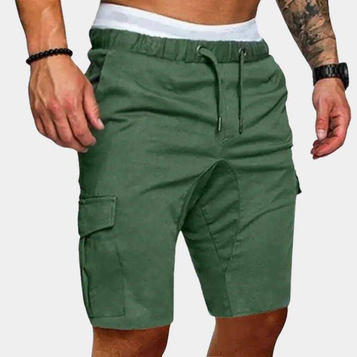 Casual Shorts for Men - Lars-Green-36-Nora Luxe