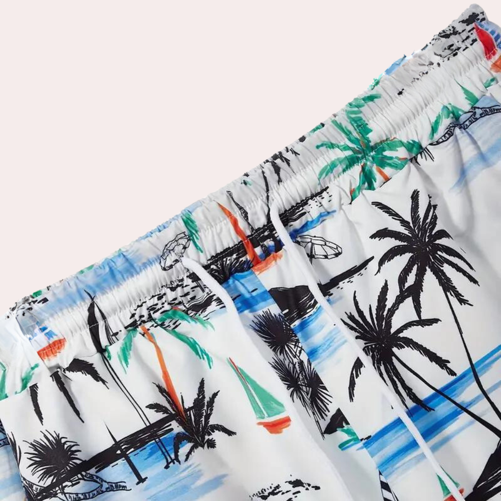 Casual summer two-piece for men – Breathable & Comfortable – Jonas-S-Nora Luxe