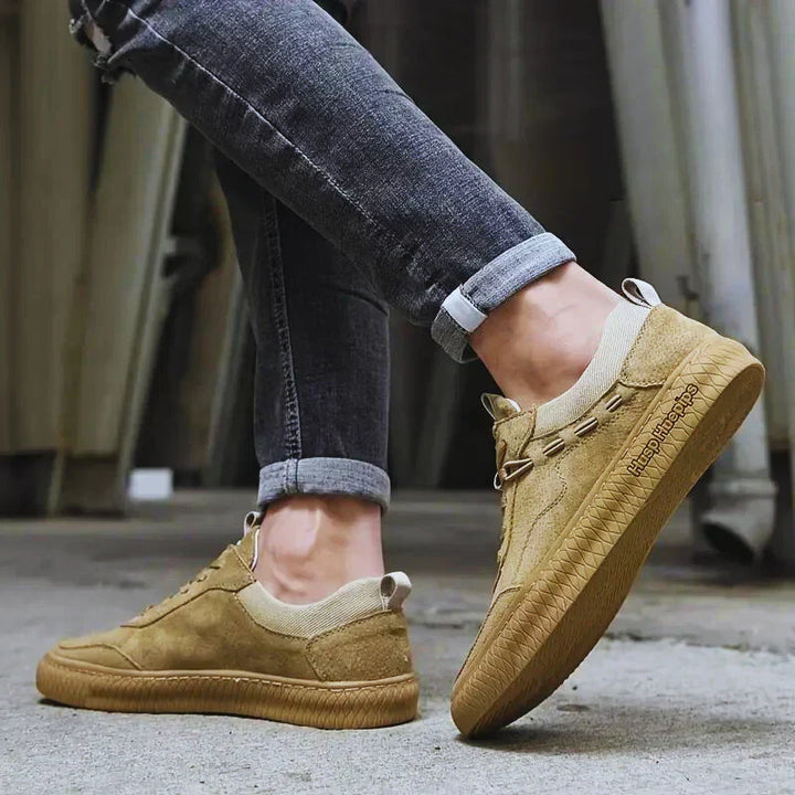 Casual Sweden Men's Sneakers - Maxon-Khaki-5.0-Nora Luxe