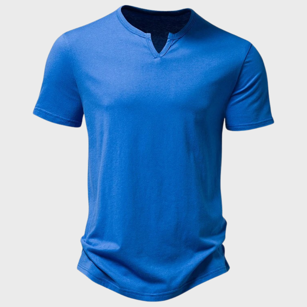 Casual T-shirt for Men - Jasper-Blue-S-Nora Luxe