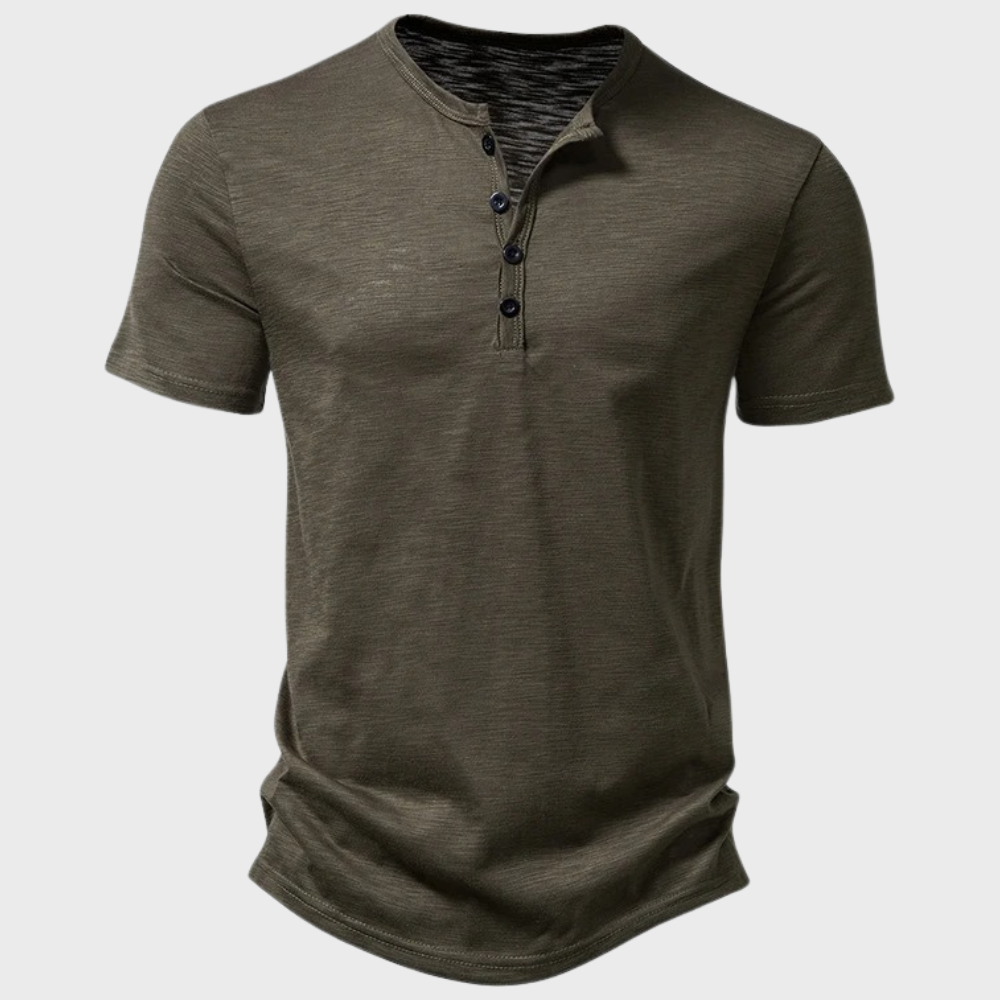 Casual T-shirt for Men - Jasper-Green-S-Nora Luxe