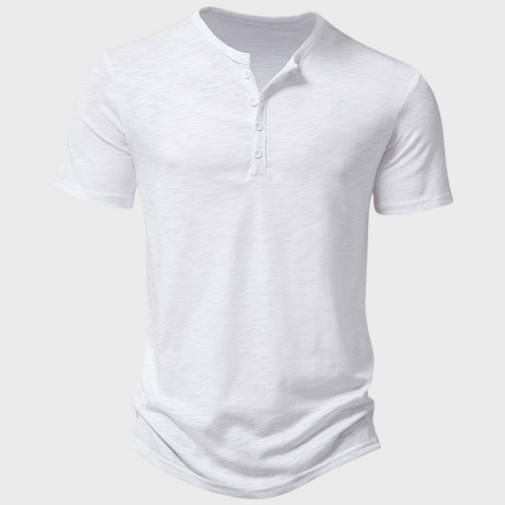 Casual T-shirt for Men - Jasper-White-S-Nora Luxe