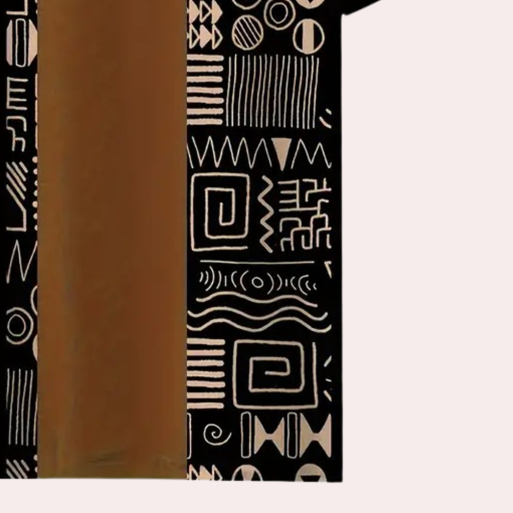 Casual T-Shirt with Color Blocks for Men - Milo-S-Nora Luxe