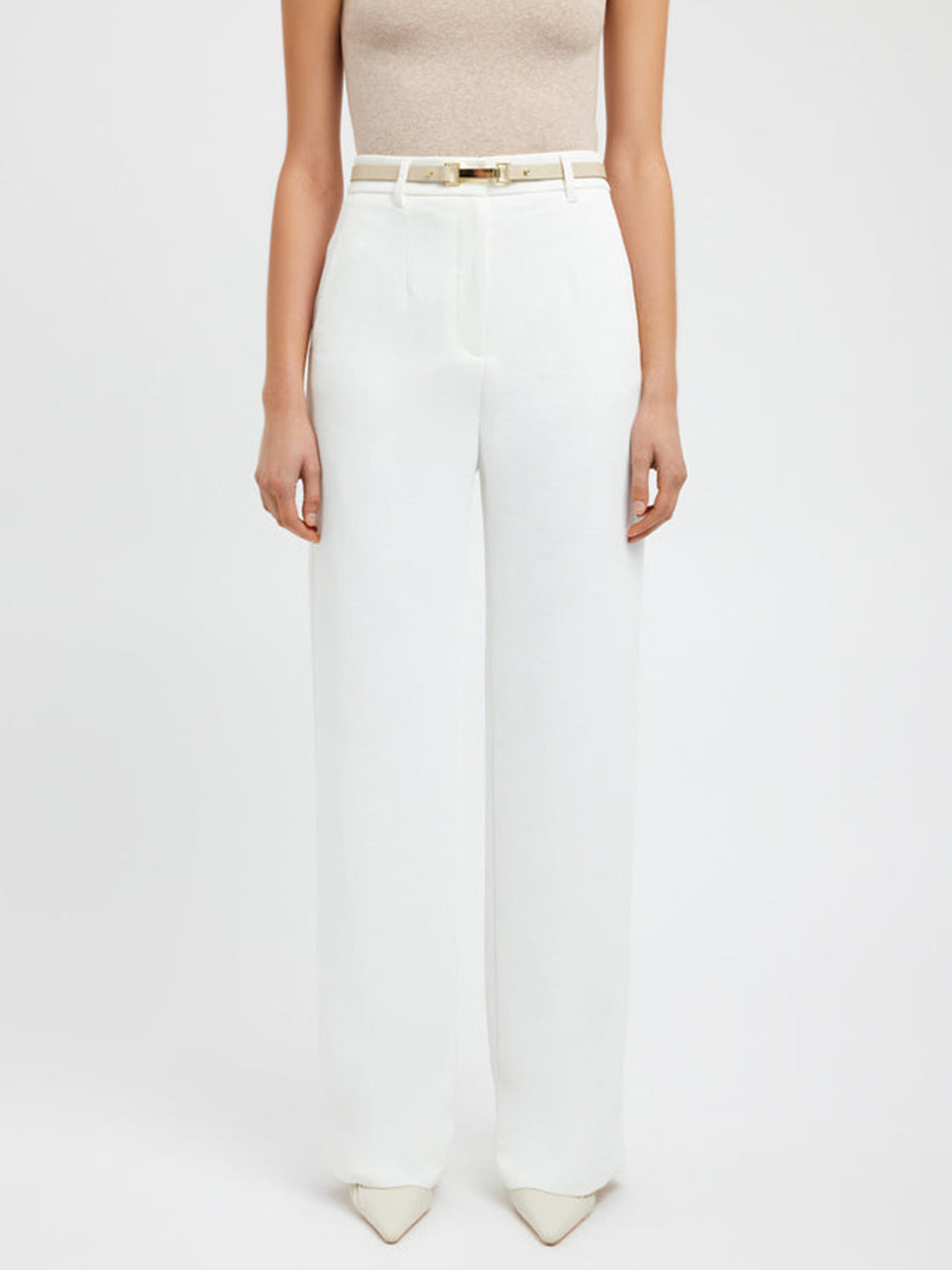 Casual Trousers for Women - Mila-White-XS-Nora Luxe