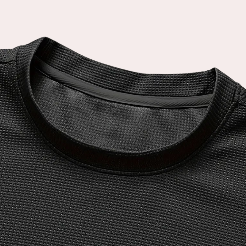 Casual Two-Piece Summer Set for Men - Jules-Black-S-Nora Luxe