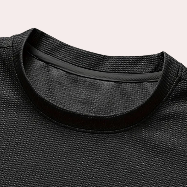 Casual Two-Piece Summer Set for Men - Jules-Black-S-Nora Luxe