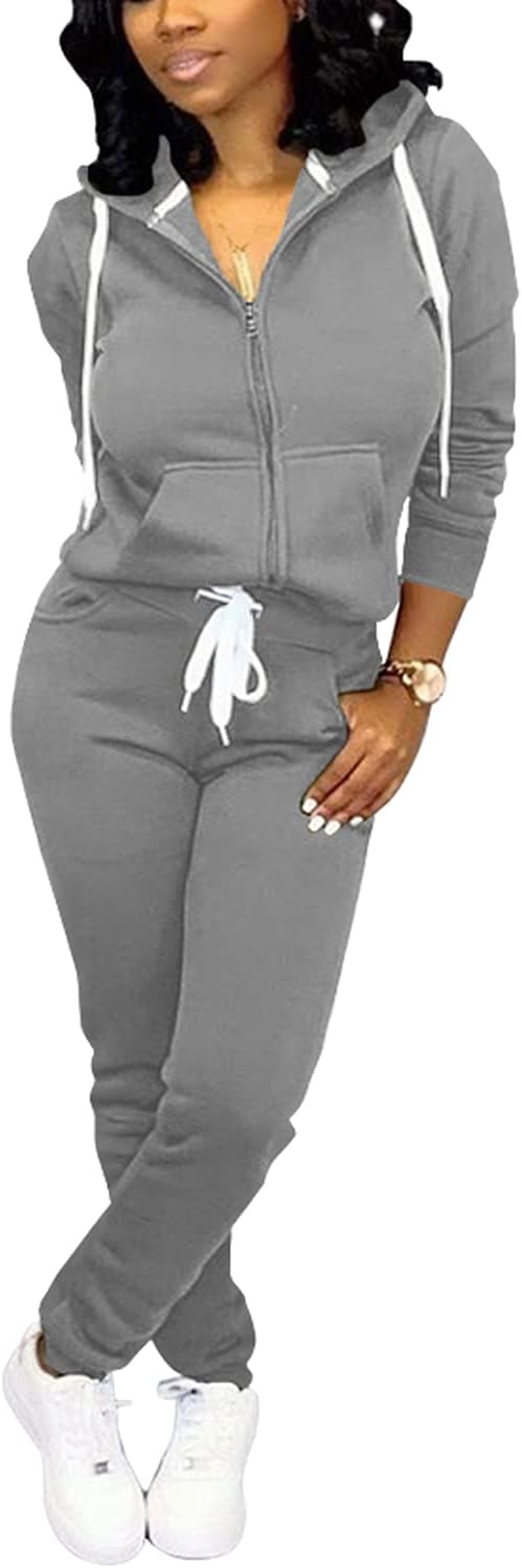 Casual Women's Tracksuit - Mia-Dark gray-S-Nora Luxe