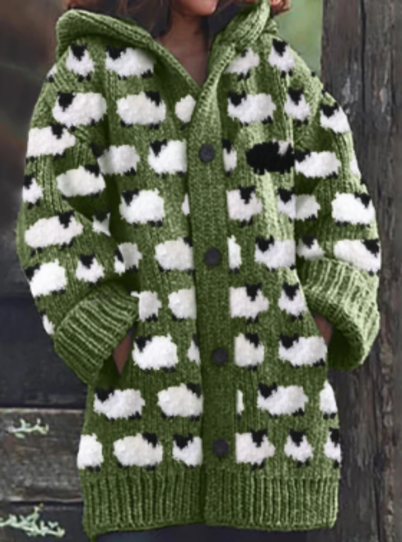 Casual Women's Winter Coat - Isla-Green-S-Nora Luxe