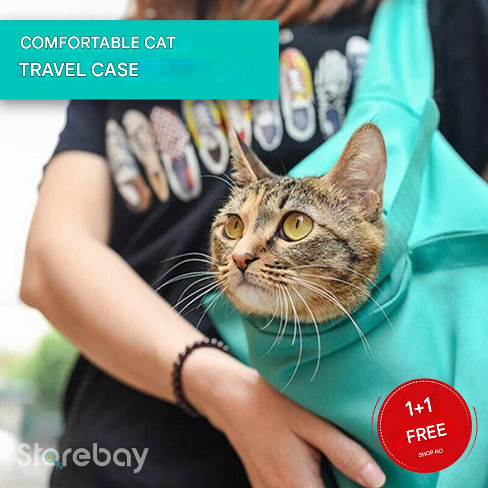 Cat Carrier for Comfortable Transport (Buy 1 Get 1 Free) - PurrPorter-Nora Luxe