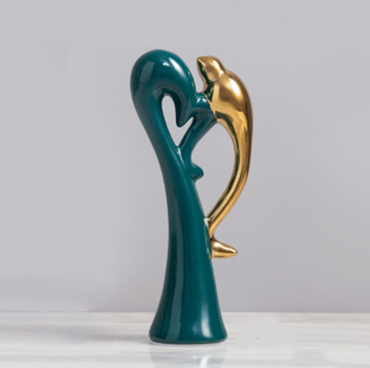 Ceramic Decoration - CeramiDuo-Heart-Nora Luxe