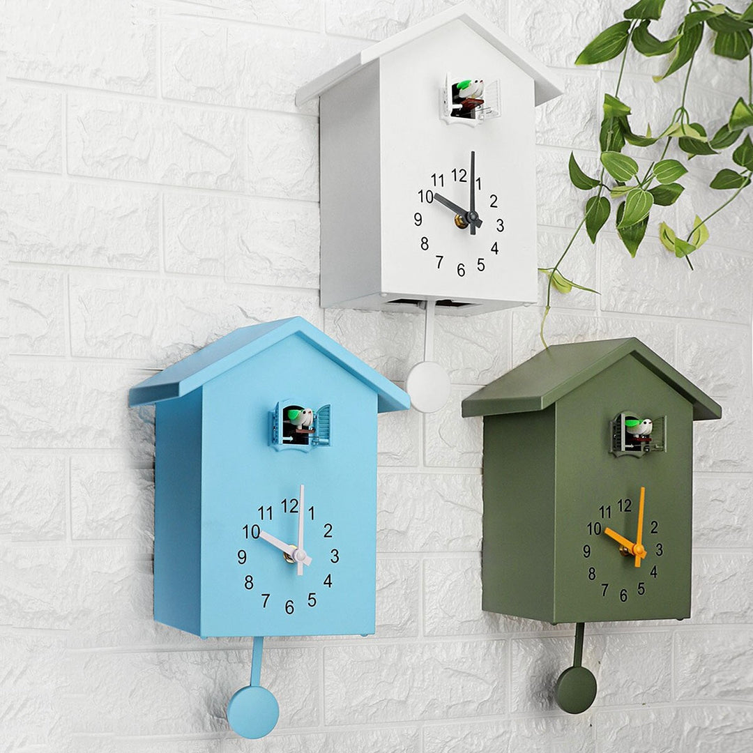 Charming cuckoo clock - JoyCoo-Blue-Nora Luxe
