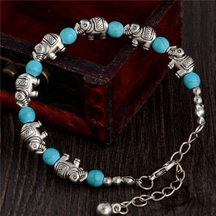 Charming Elephant Bracelet | Boho Jewellery-Nora Luxe