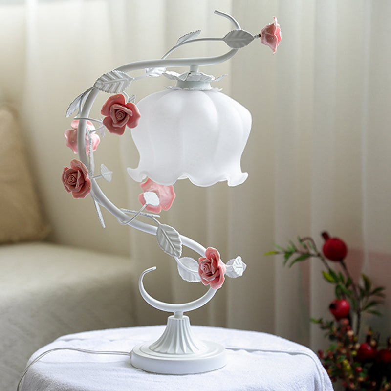 Charming Rose Lighting Lamp - Rosa-Pink-Nora Luxe