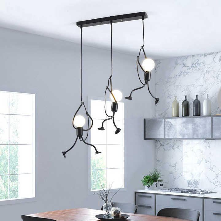 Cheerful Pop Wall Lamp - RetroGlow-3 Lamps in One Beam-Nora Luxe