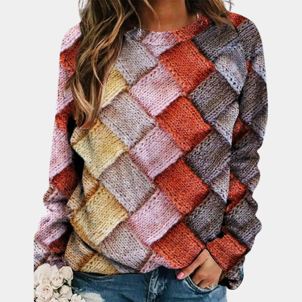 Cheerful Sweater for Women - Nova-Pink-XS-Nora Luxe