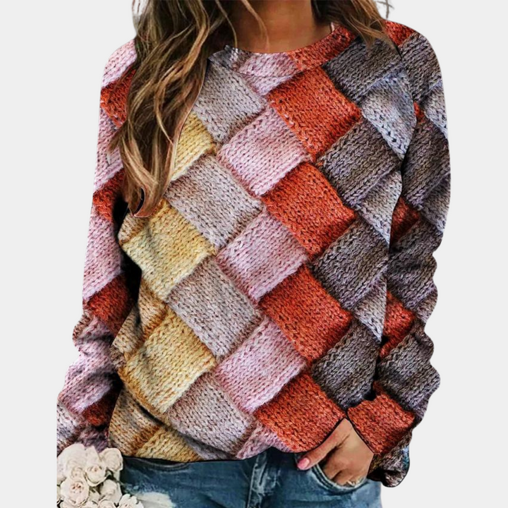 Cheerful Sweater for Women - Nova-Pink-XS-Nora Luxe