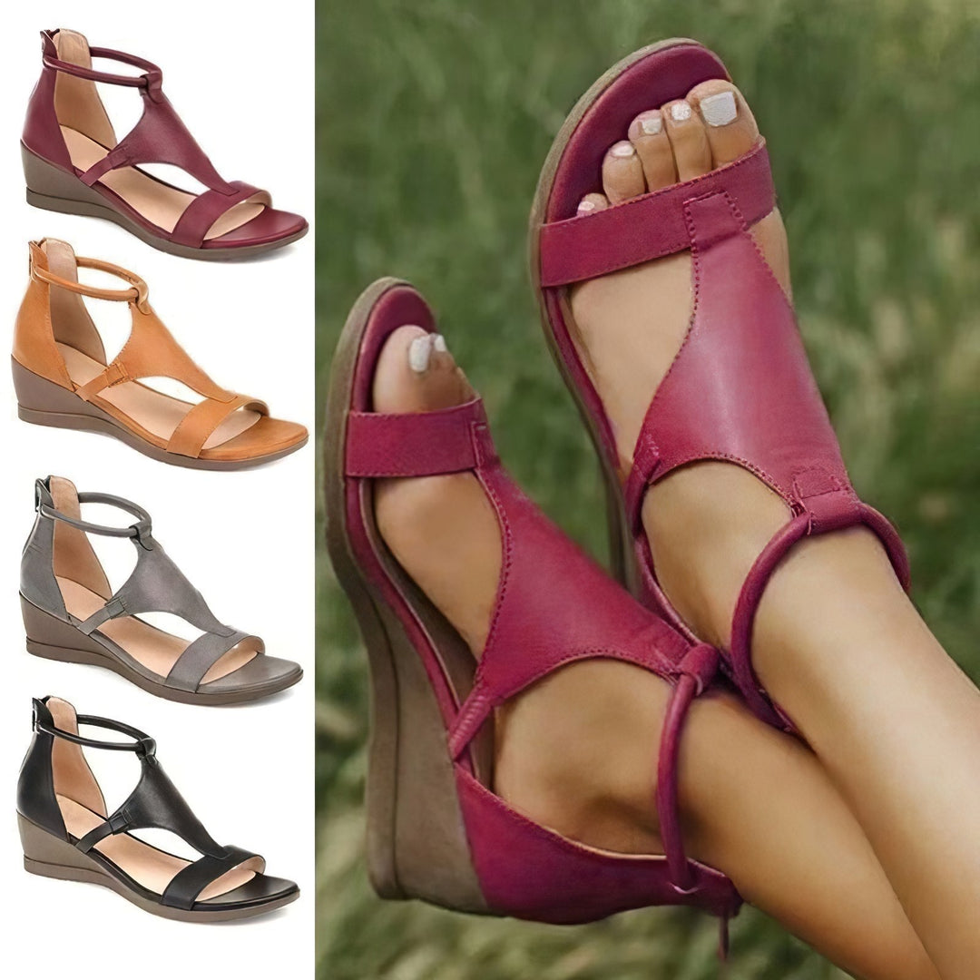 Chic Ladies' Sandals - Elora-Black-5-Nora Luxe