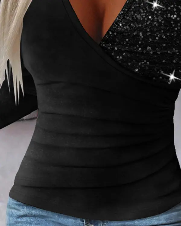 Chic Laptop Cover with Sequins and Ruffles - Sabrina-Red-S-Nora Luxe