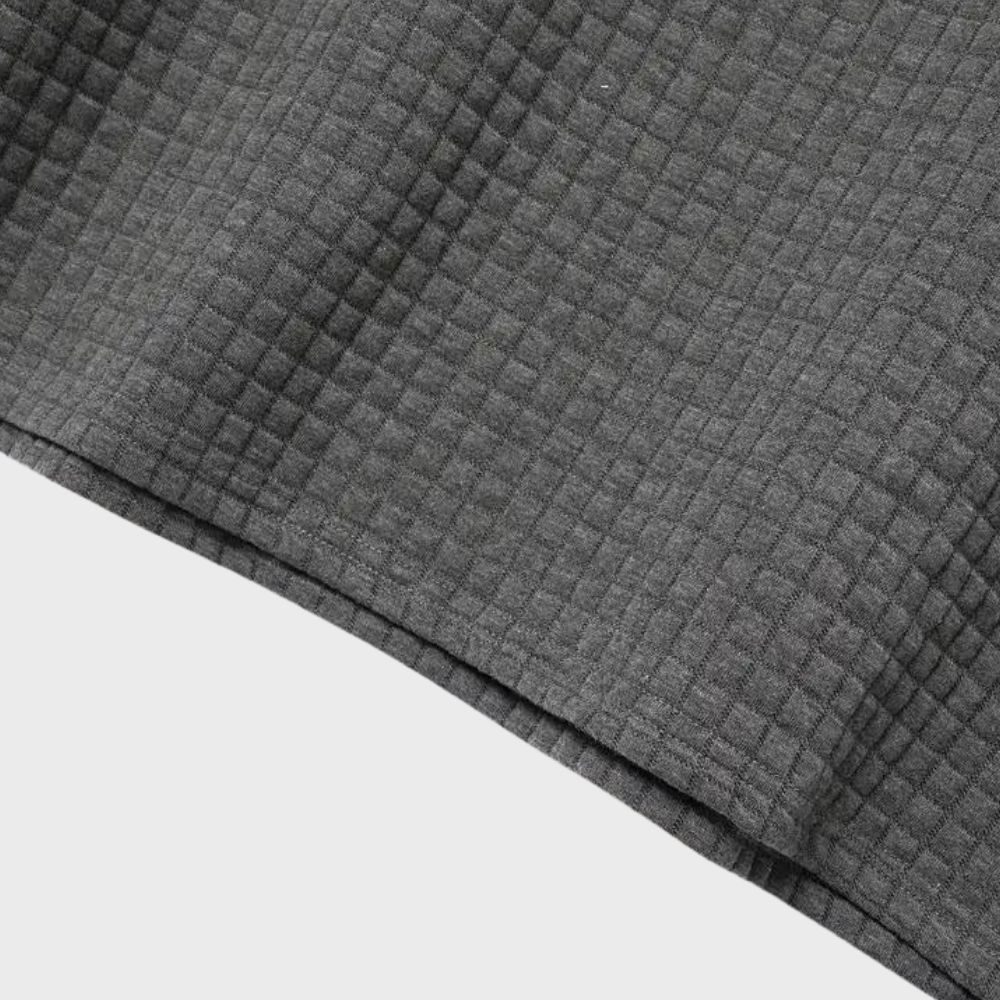 Chic Men's Polo Shirt - Classic Elegance-Black-S-Nora Luxe