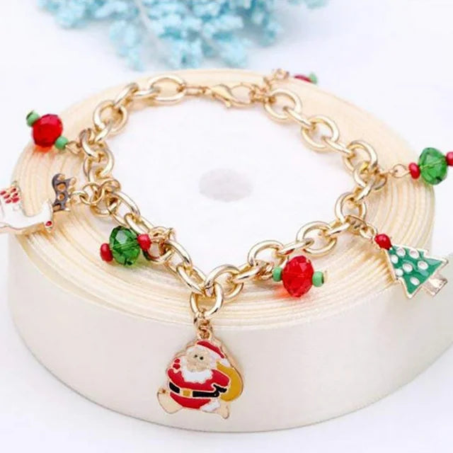 Christmas Charm Bracelet | Festive Jewellery for the Holiday Season-Nora Luxe