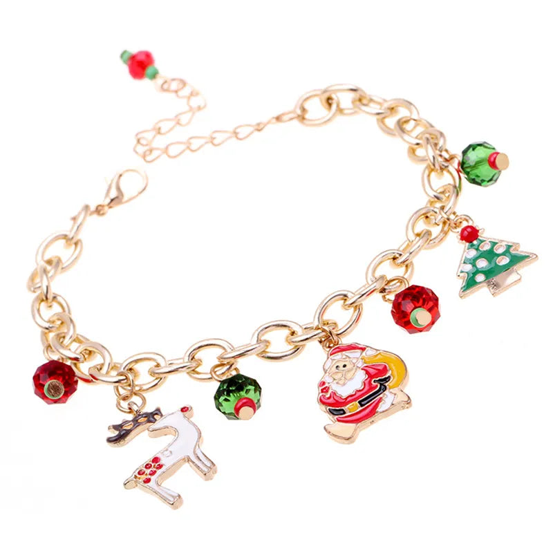 Christmas Charm Bracelet | Festive Jewellery for the Holiday Season-Nora Luxe