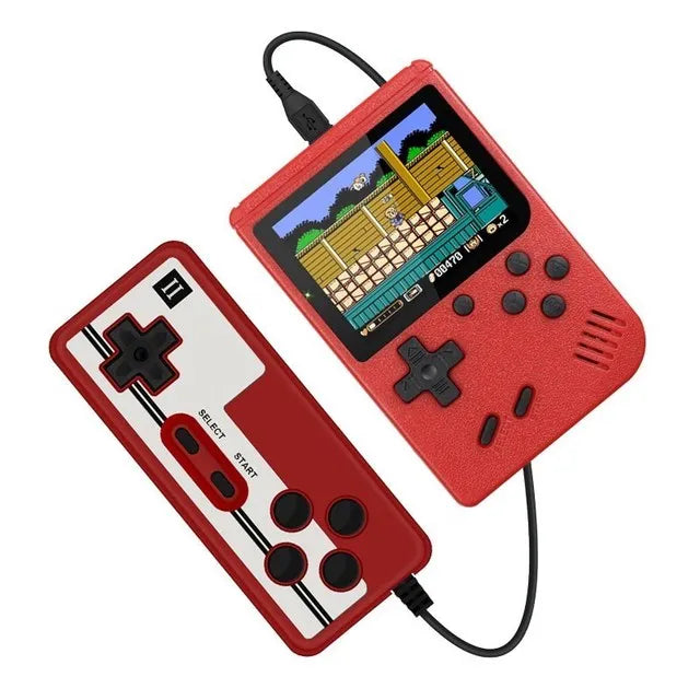 Classic 400-in-1 Retro Console - GameVault-Red-Nora Luxe