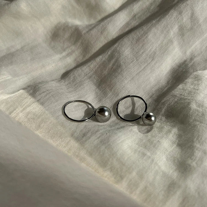 Classic Adjustable Pearl Ring - Sofia-White-Nora Luxe