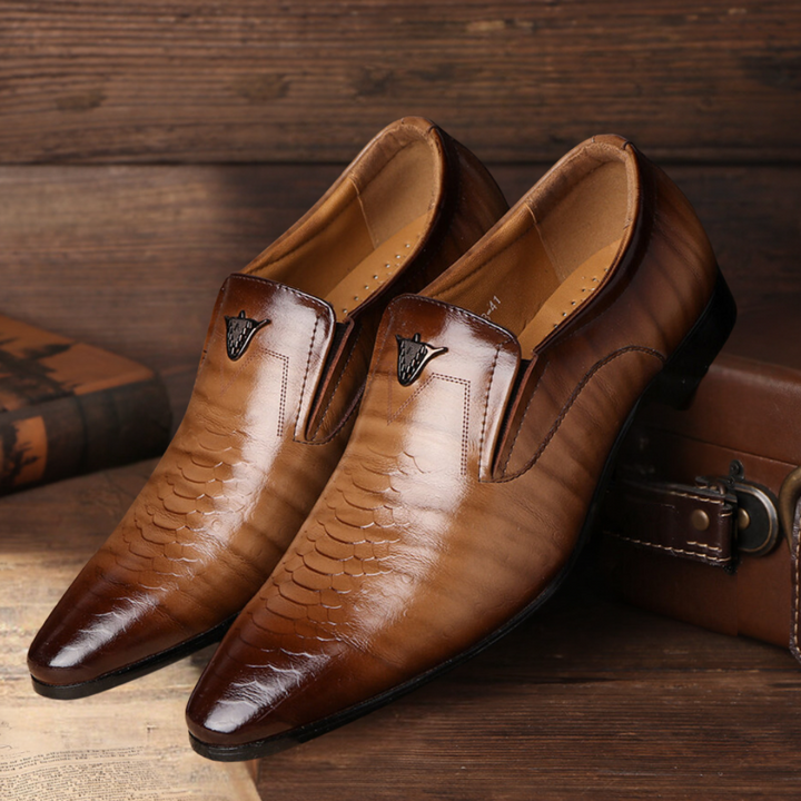 Classic and Stylish Men's Shoes - Dario-Black-6.5-Nora Luxe