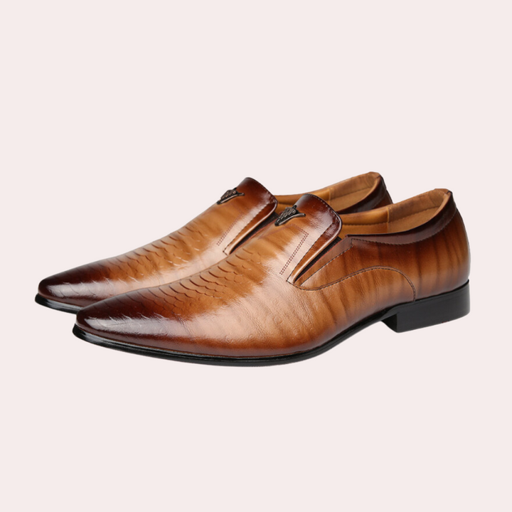 Classic and Stylish Men's Shoes - Dario-Brown-6.5-Nora Luxe