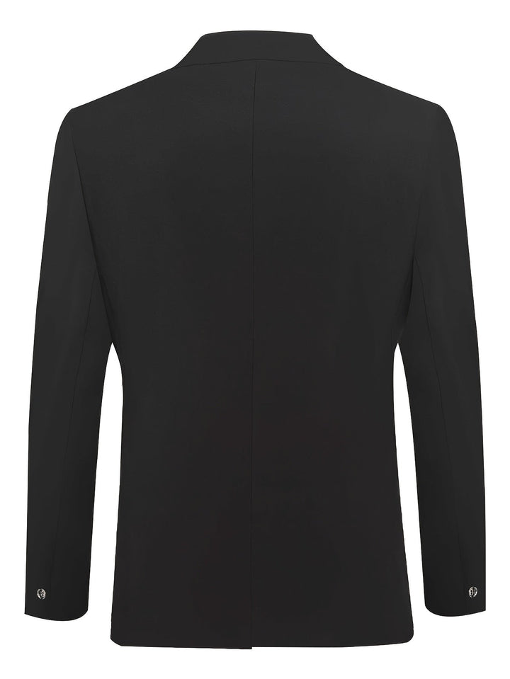 Classic Black Men's Blazer - Lars-S-Nora Luxe