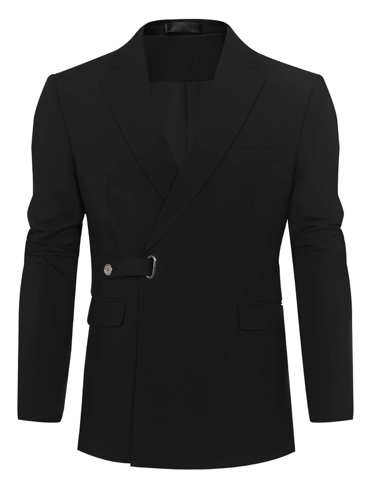 Classic Black Men's Blazer - Lars-S-Nora Luxe