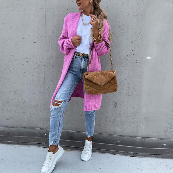 Classic Ladies Cardigan - Camile-Beige-S-Nora Luxe